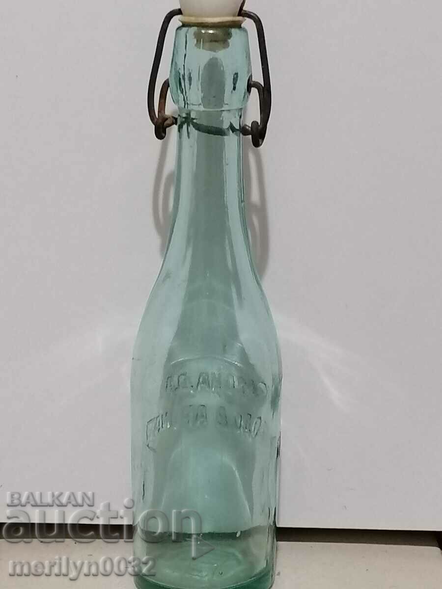 Бутилка с тапа  шише лимонада град Търговище - 7