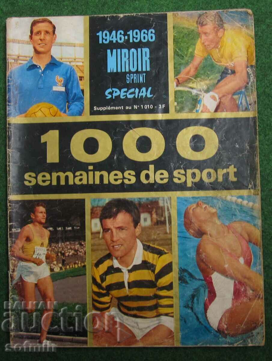 revista de fotbal Miroar ediție aniversară sprint