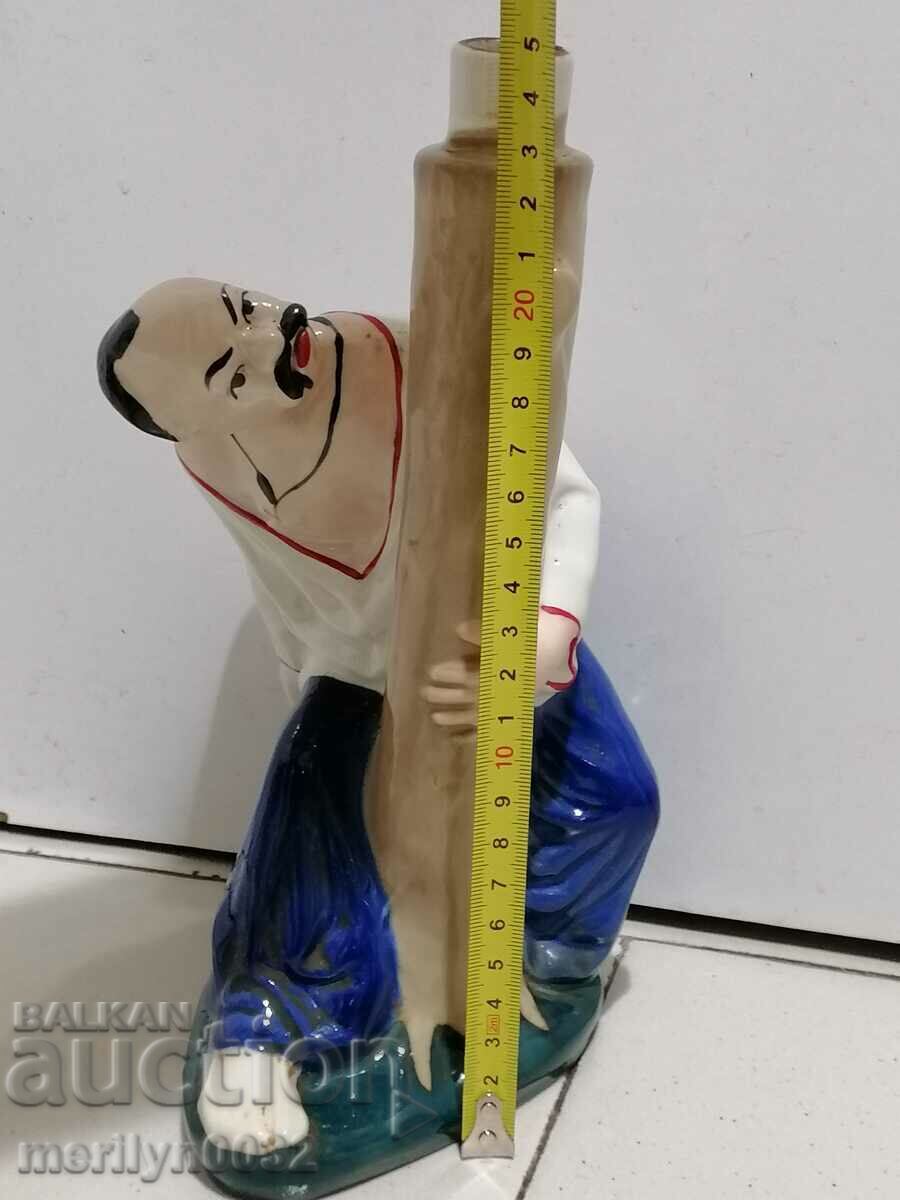 Licitație Figurină de porțelan sticla beată porțelan cazac URSS Licitație Figurină de porțelan sticla beată porțelan cazac URSS