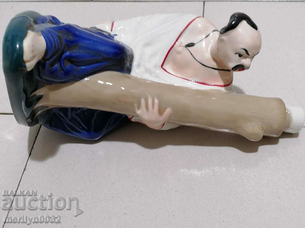 Figurină de porțelan sticla beată porțelan cazac URSS - 5 Figurină de porțelan sticla beată porțelan cazac URSS - 5