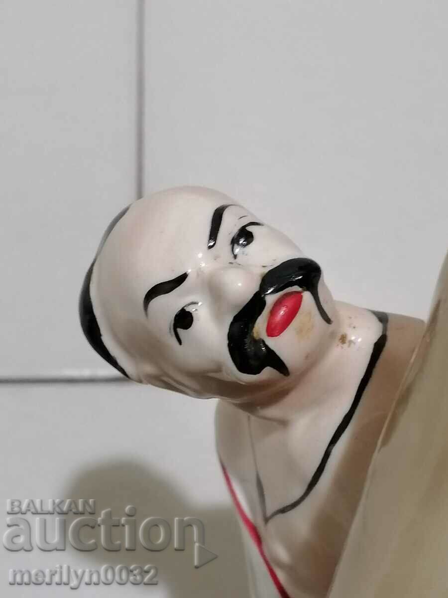 Figurină de porțelan sticla beată porțelan cazac URSS - 7 Figurină de porțelan sticla beată porțelan cazac URSS - 7