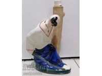 Μπουκάλι φιγούρα πορσελάνης μεθυσμένο Κοζάκο πορσελάνη ΕΣΣΔ