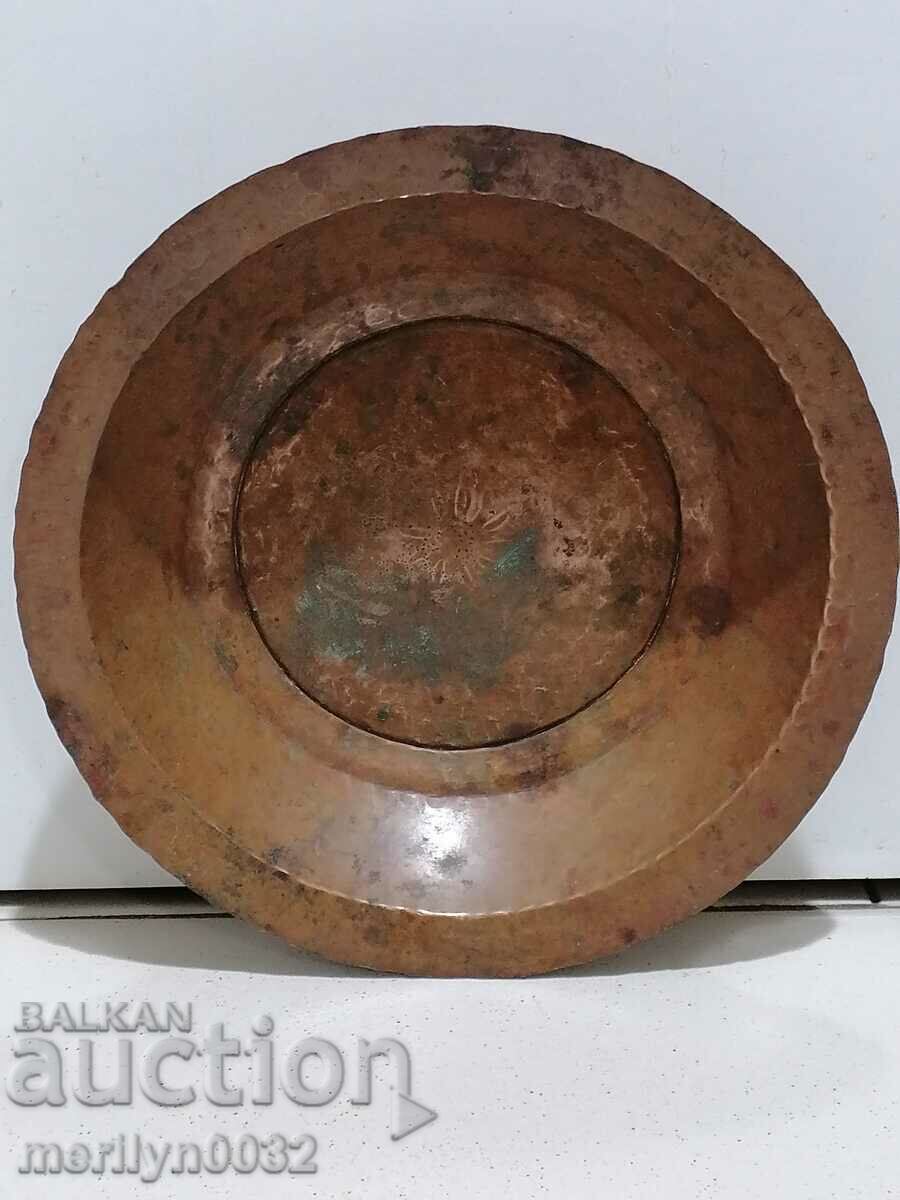 Revival Ottoman sahan copper, chorbadji court with price 54.00 BGN | € 27.61 Revival Ottoman sahan copper, chorbadji court with price 54.00 BGN | € 27.61
