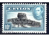 Ceylon 10 cenți vlmmint SG389 1938