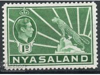Nyasaland George VI 1938 1 / 2d Green SG 130