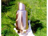 German copper jug, barrel.