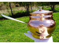 Homa Copper Silver copper pot.