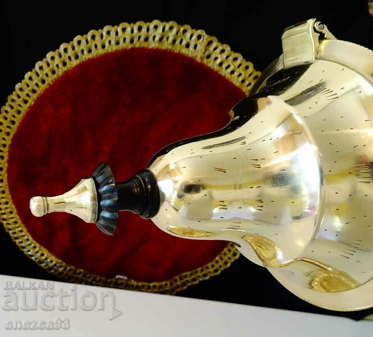 Jug, teapot bronze 1 kg. - 5