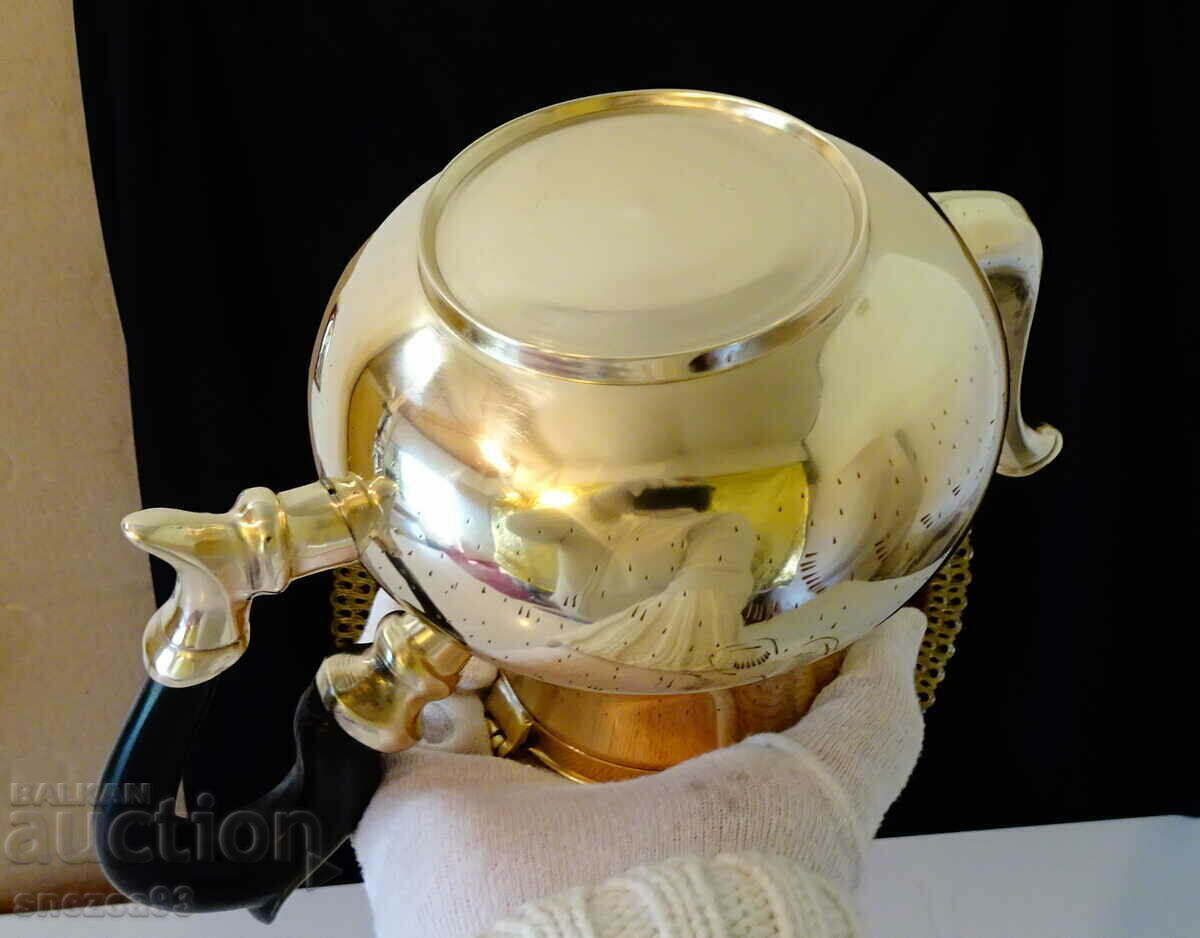 Jug, teapot bronze 1 kg. - 7