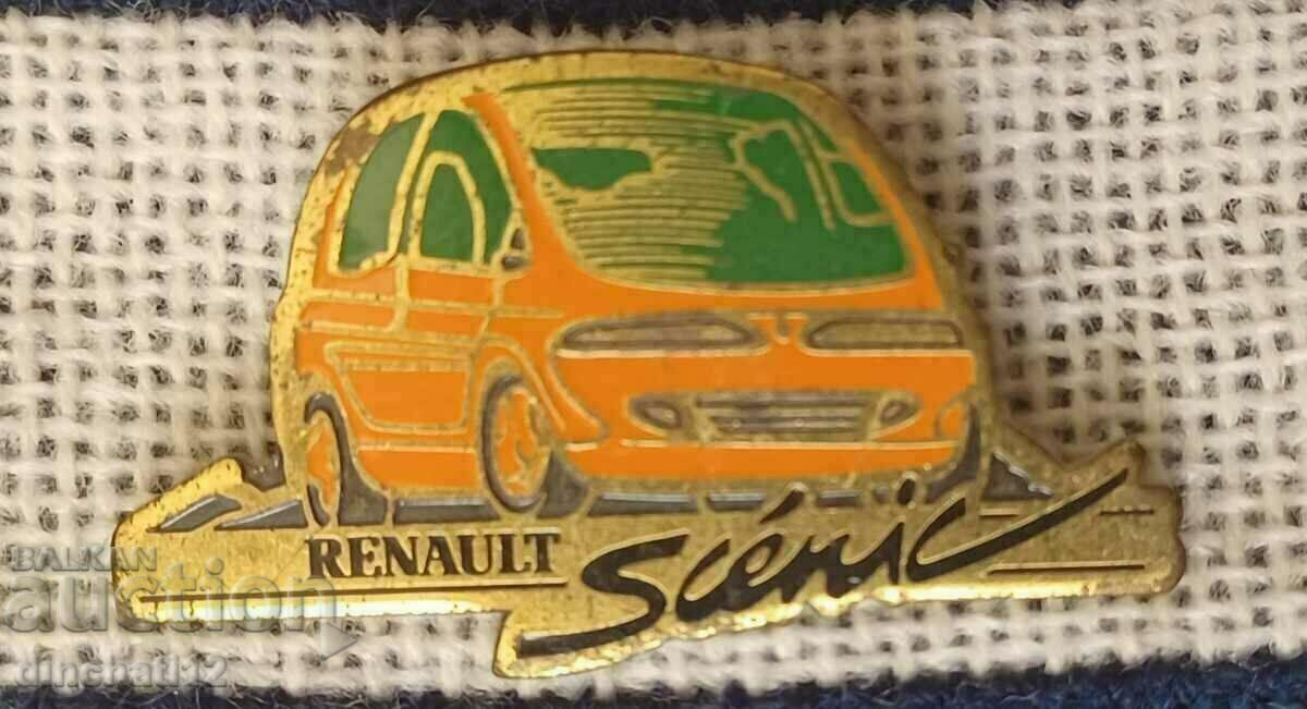 Renault car badge. Renault Auto Moto