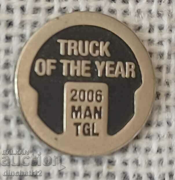 Badge Truck of the Year 2006. MAN TGL Auto Moto