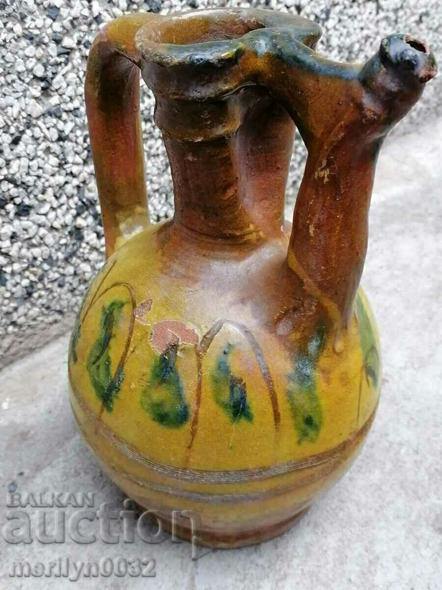 Old krondir burduk burde ceramics pot jar jar with price 159.00 BGN | € 81.30 Old krondir burduk burde ceramics pot jar jar with price 159.00 BGN | € 81.30