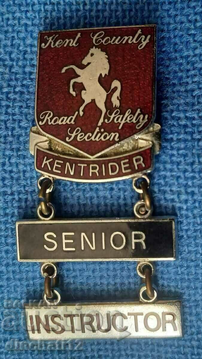 Badge. Kent County Road Safety Auto Moto with price 35.00 BGN | € 17.90 Badge. Kent County Road Safety Auto Moto with price 35.00 BGN | € 17.90