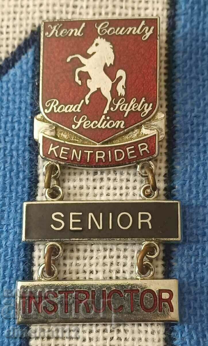Auction Badge. Kent County Road Safety Auto Moto Auction Badge. Kent County Road Safety Auto Moto