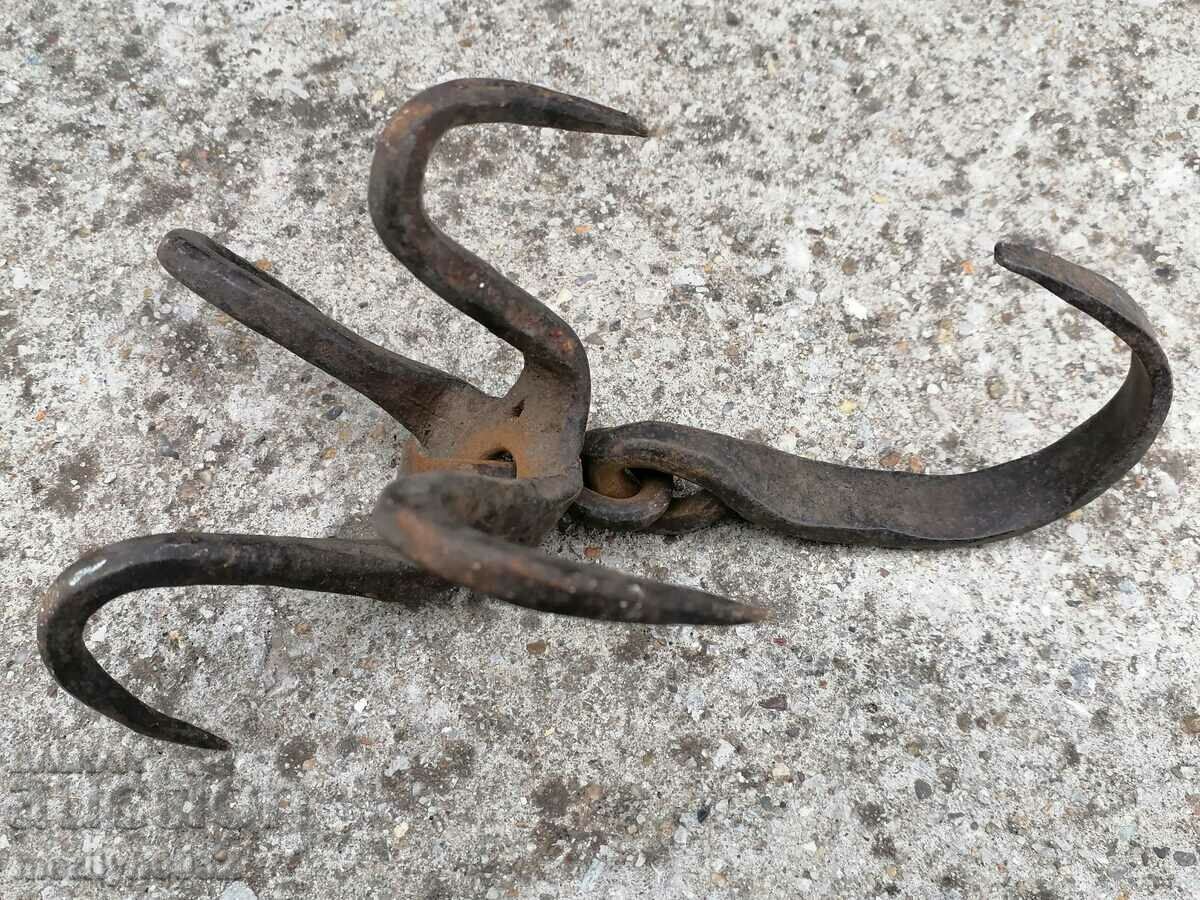 Delivery of Old forged hook for dredging, hook, anchor Delivery of Old forged hook for dredging, hook, anchor