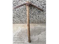 Small Wrought Pickaxe Tool Wrought Iron Primitive