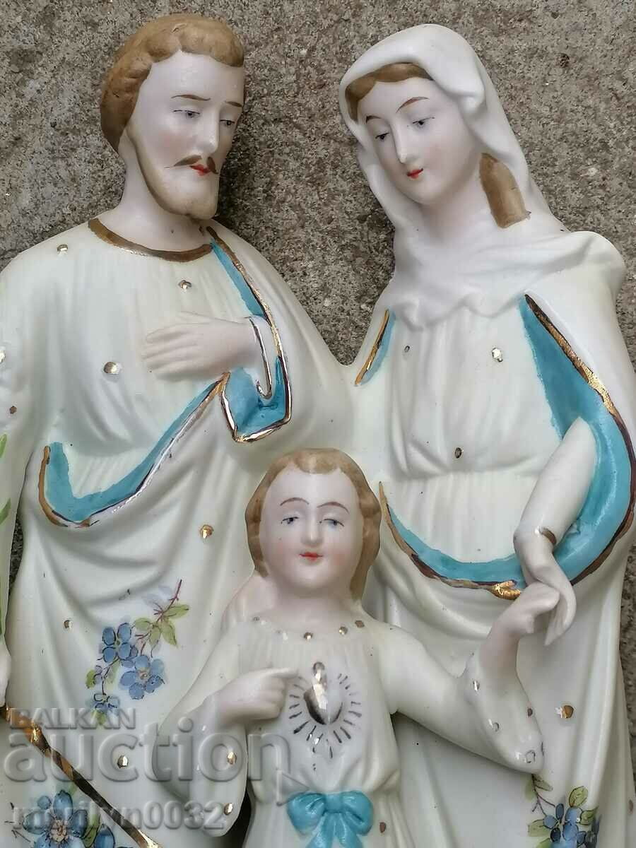 Virgin Mary Joseph Jesus figures figure figurine porcelain with price 133.00 BGN | € 68.00 Virgin Mary Joseph Jesus figures figure figurine porcelain with price 133.00 BGN | € 68.00