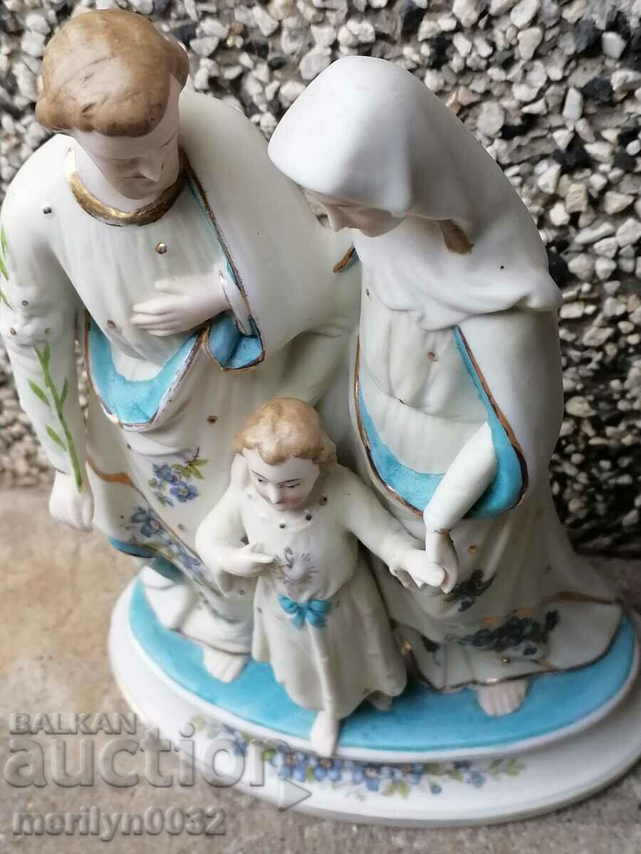 Virgin Mary Joseph Jesus figures figure figurine porcelain - 7 Virgin Mary Joseph Jesus figures figure figurine porcelain - 7