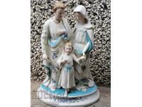 Virgin Mary Joseph Jesus figures figure figurine porcelain
