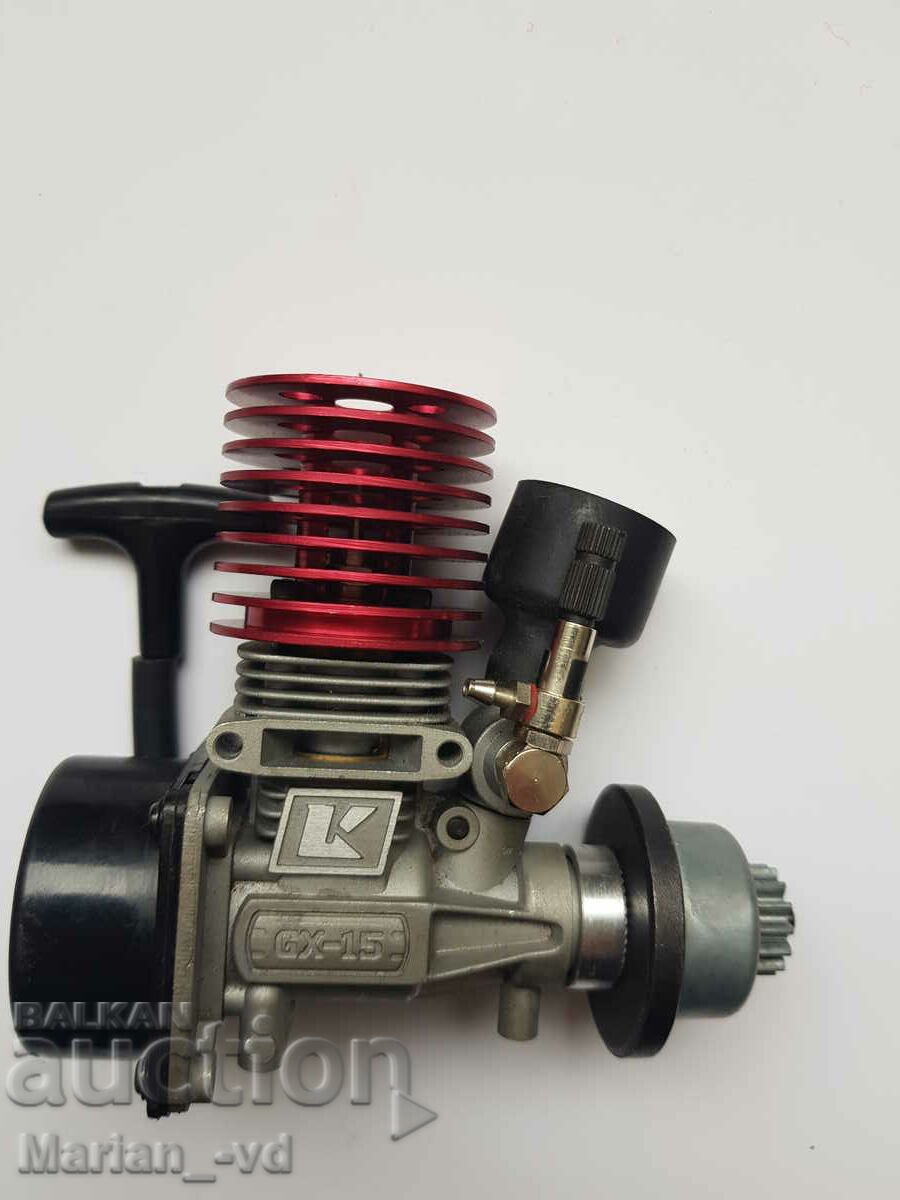 Kyosho 2.5cc GX15 engine with price 200.00 BGN | € 102.26 Kyosho 2.5cc GX15 engine with price 200.00 BGN | € 102.26