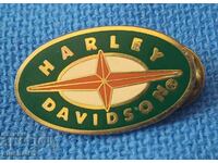 Harley-Davidson badge. Harley Auto Moto