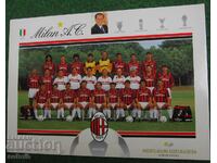 футбол картичка Милан Италия 91/92