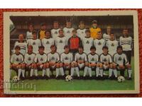 football card Slavia 85/86