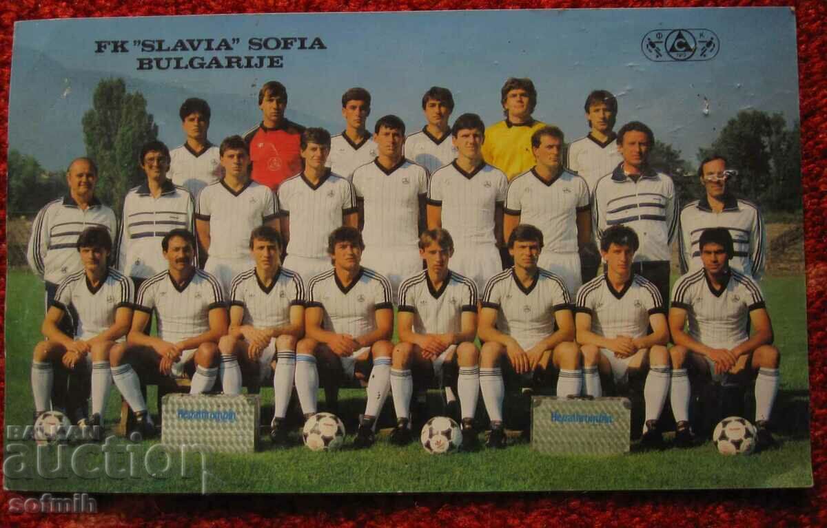 football card Slavia
