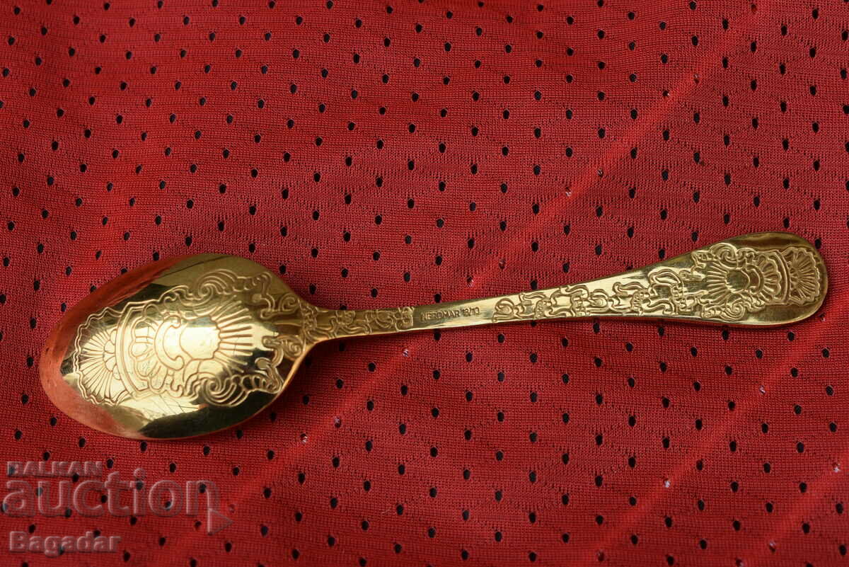 Gilded spoon with price 25.00 BGN | € 12.78 Gilded spoon with price 25.00 BGN | € 12.78