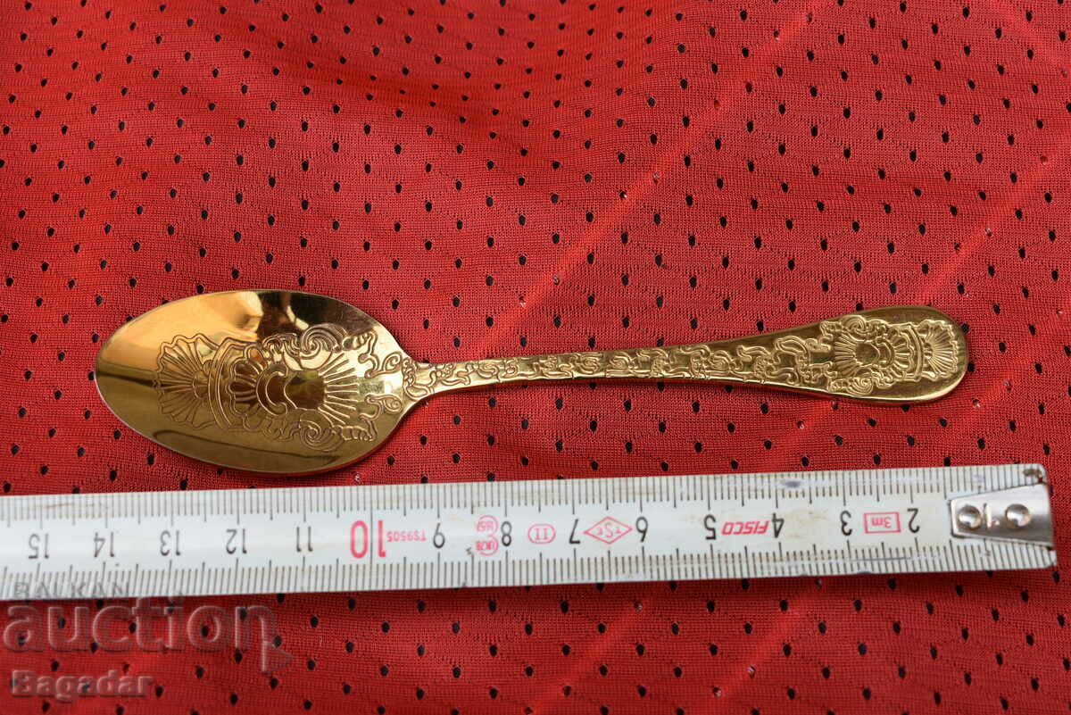 Gilded spoon - 5 Gilded spoon - 5