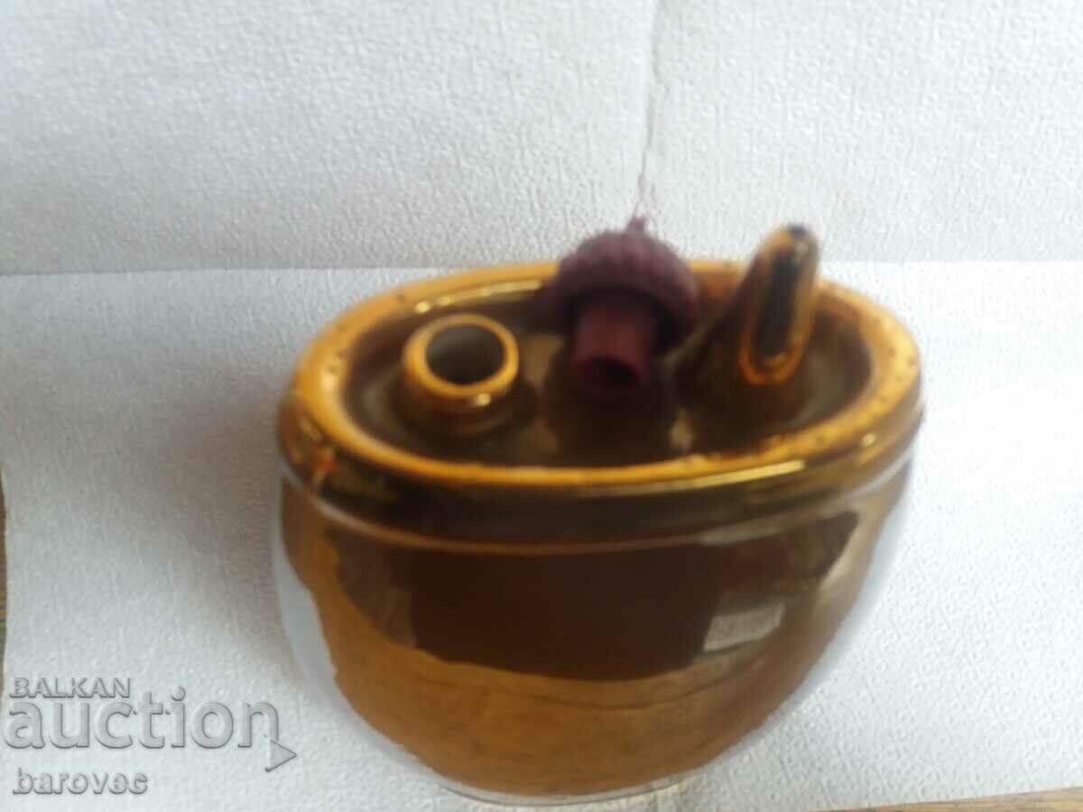 Auction  Ceramic flask