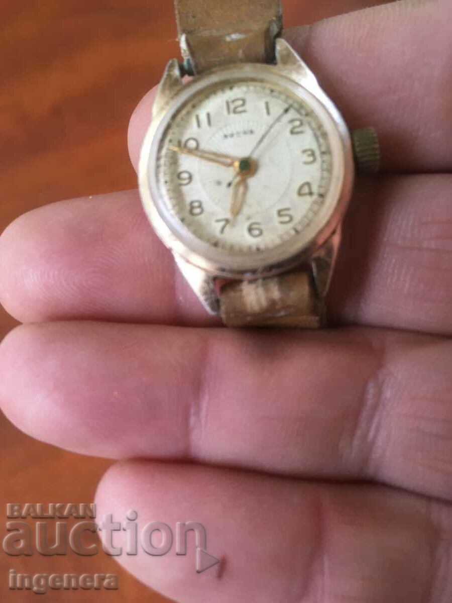 Auction WOMEN'S Wristwatch "VESNA" WORKS GOLD Auction WOMEN'S Wristwatch "VESNA" WORKS GOLD