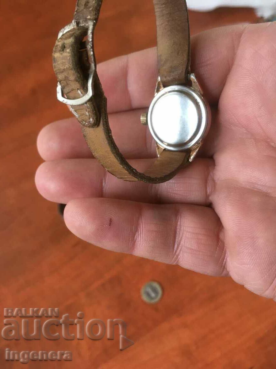 WOMEN'S Wristwatch "VESNA" WORKS GOLD - 5 WOMEN'S Wristwatch "VESNA" WORKS GOLD - 5