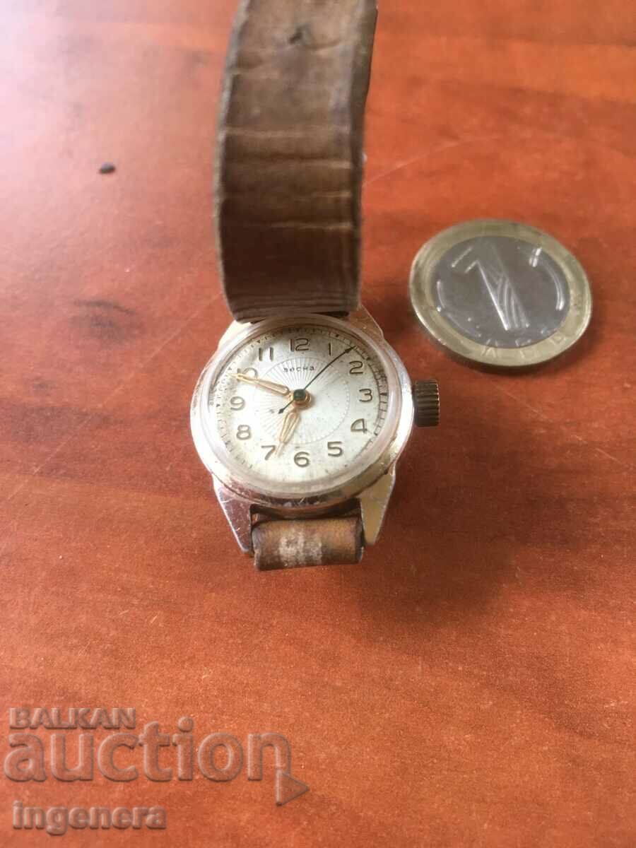 Ceas de mana "VESNA" WORKS GOLD Ceas de mana "VESNA" WORKS GOLD