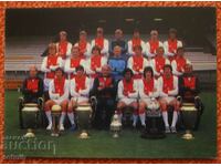 football card Ajax 79/80 copy
