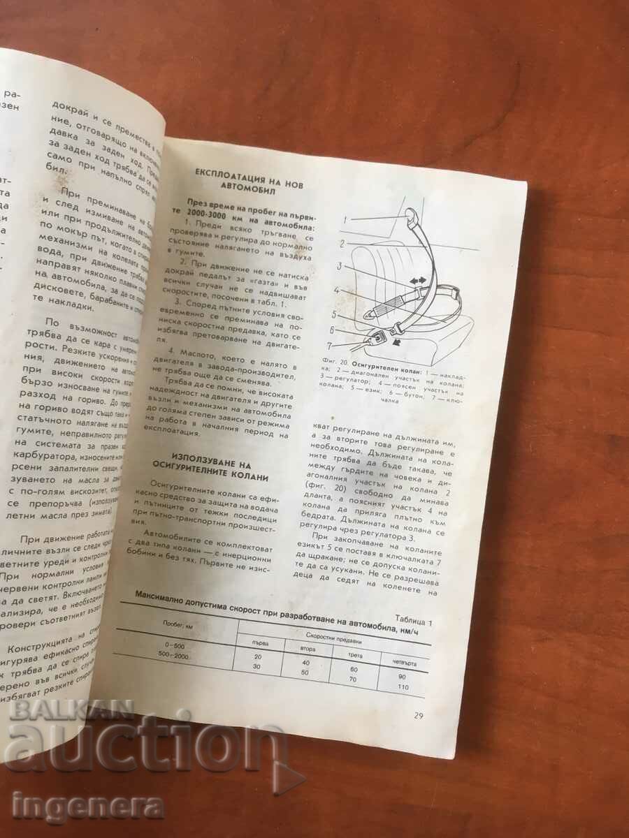 BOOK-MANUAL FOR OPERATION OF VAZ CAR - 5 BOOK-MANUAL FOR OPERATION OF VAZ CAR - 5