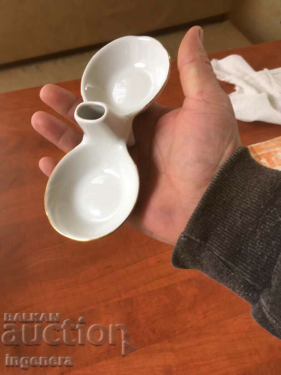 Auction PORCELAIN SALT PIPERNICA BULGARIA Auction PORCELAIN SALT PIPERNICA BULGARIA