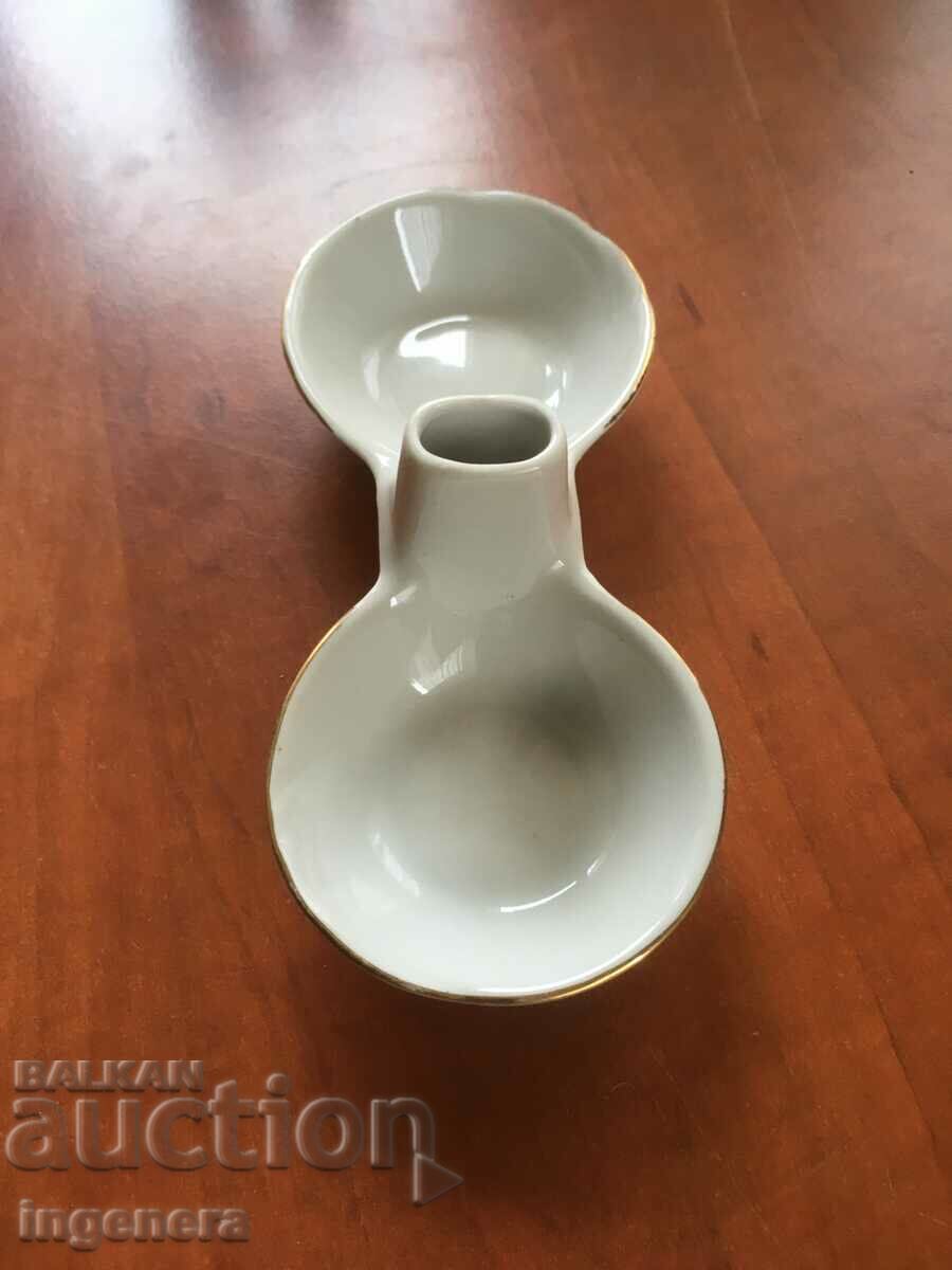 PORCELAIN SALT PIPERNICA BULGARIA - 5 PORCELAIN SALT PIPERNICA BULGARIA - 5