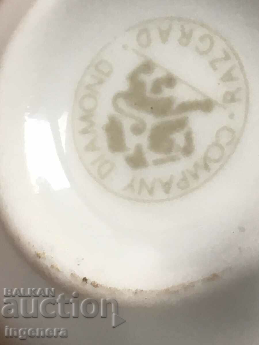 PORCELAIN SALT PIPERNICA BULGARIA - 6 PORCELAIN SALT PIPERNICA BULGARIA - 6