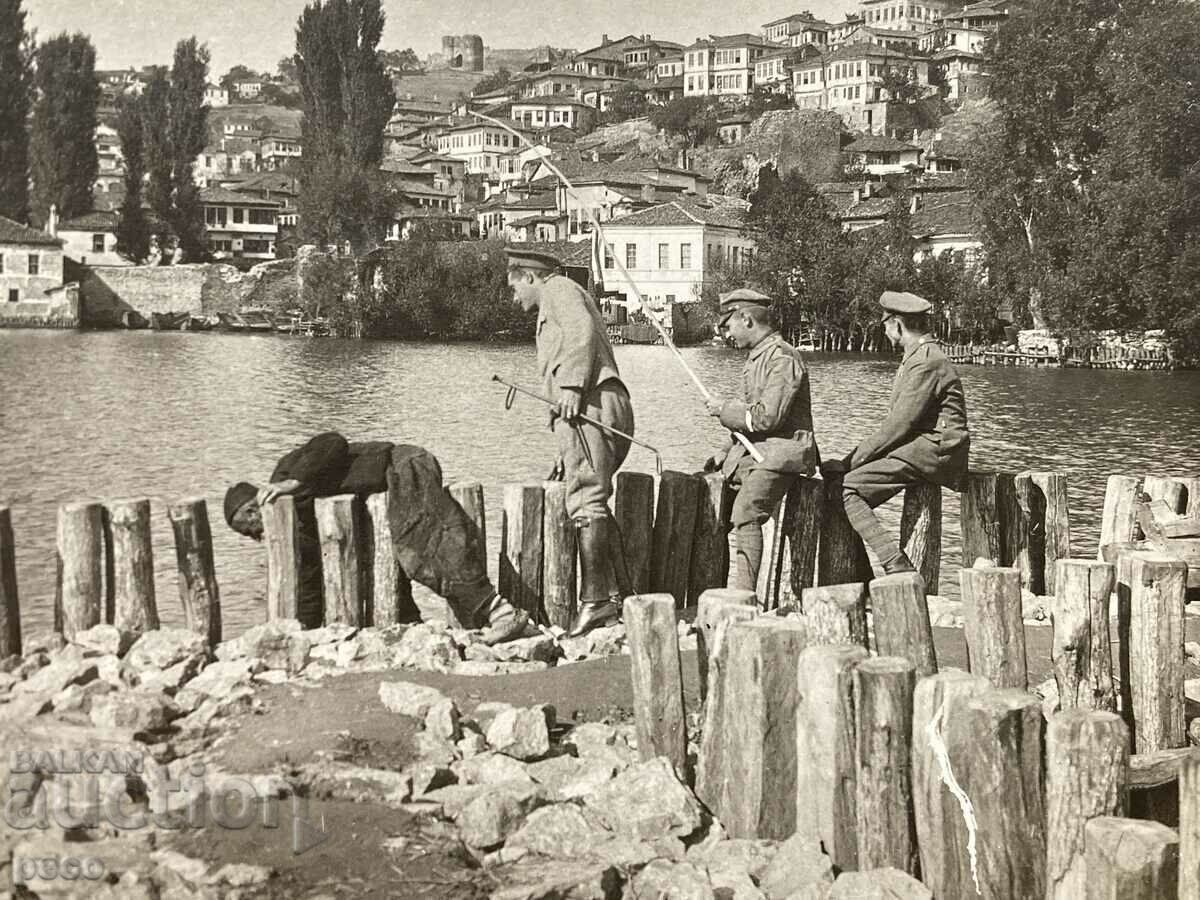 Auction  Soldiers fishermen Lake Ohrid 1917