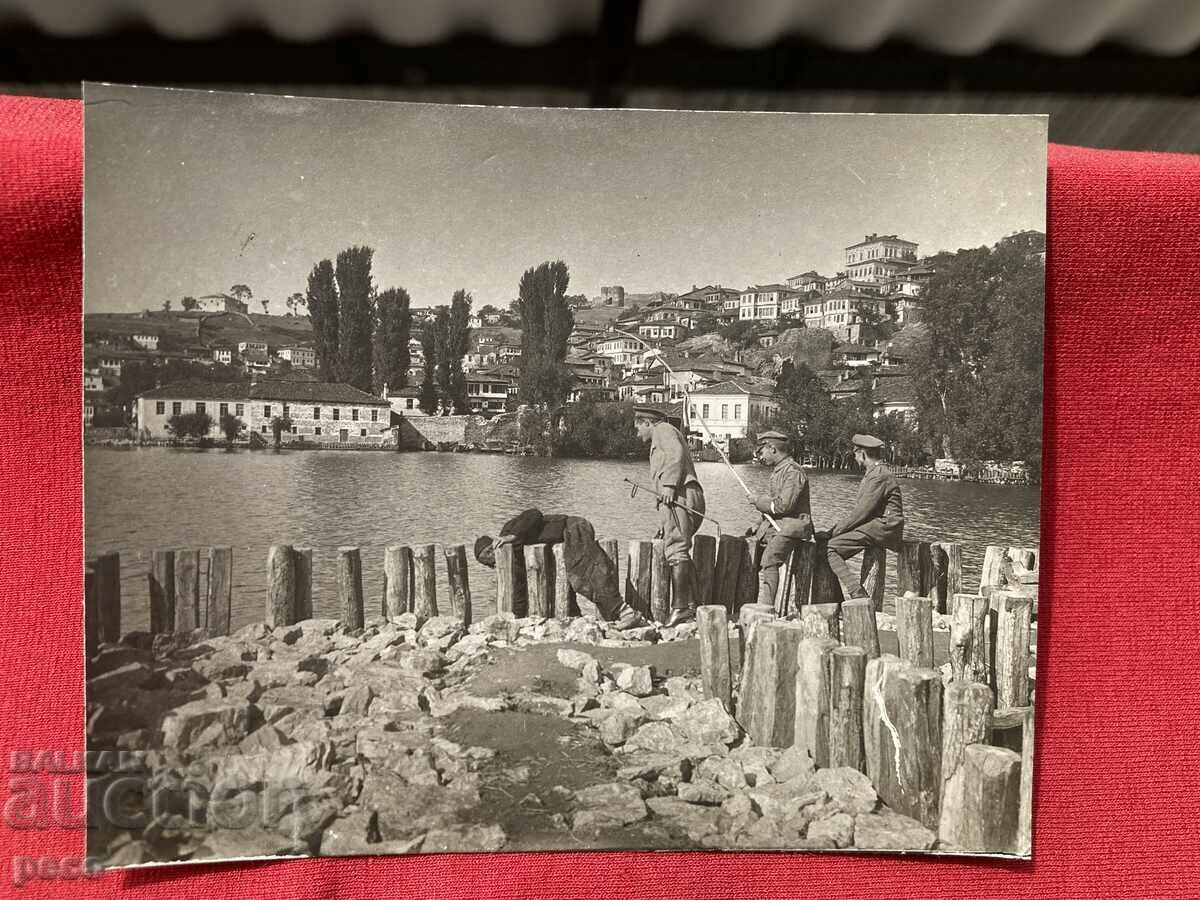 Delivery of Soldiers fishermen Lake Ohrid 1917