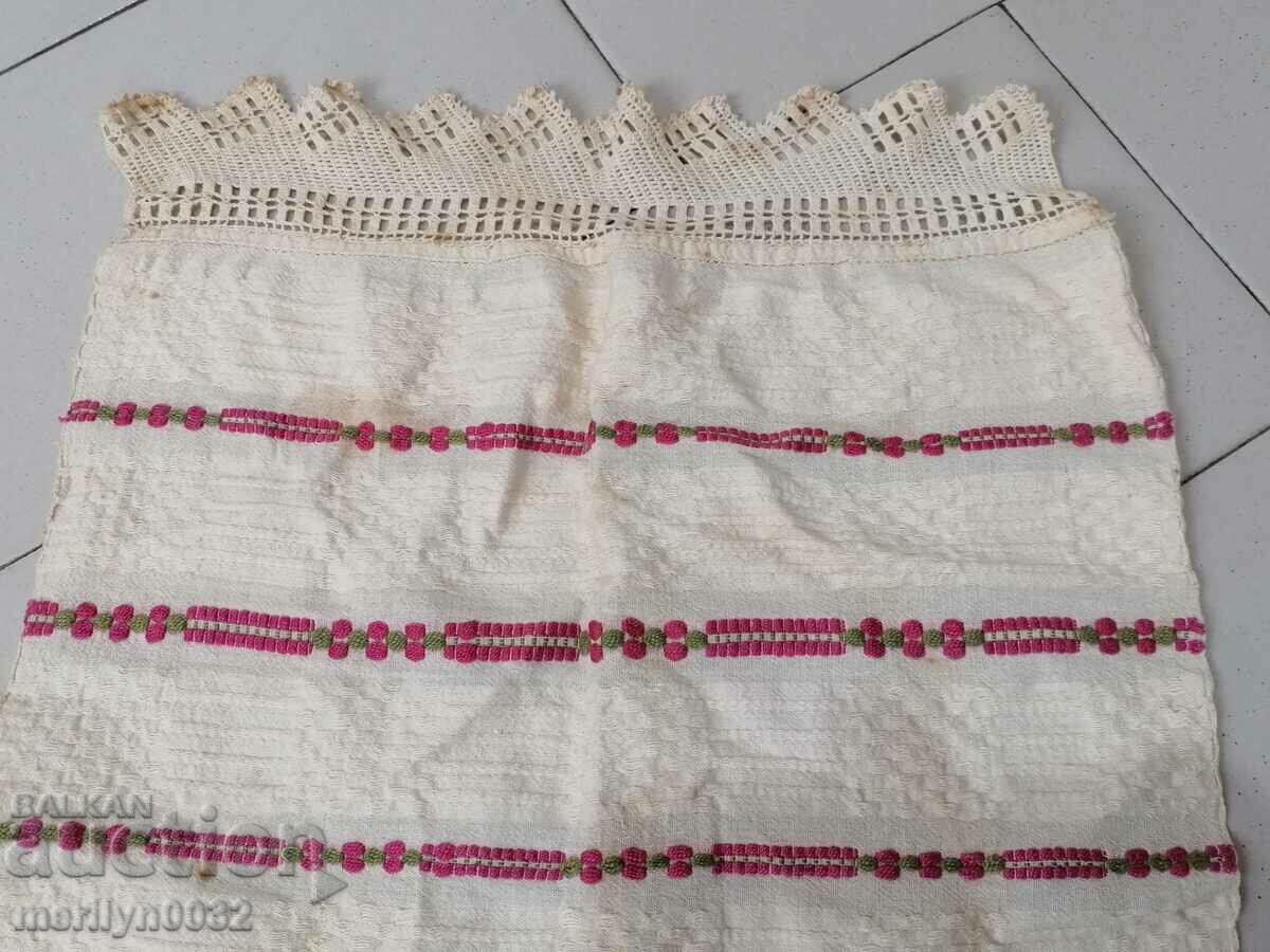 Delivery of Old woolen cloth with lace, knitting, embroidery with embroidery Delivery of Old woolen cloth with lace, knitting, embroidery with embroidery