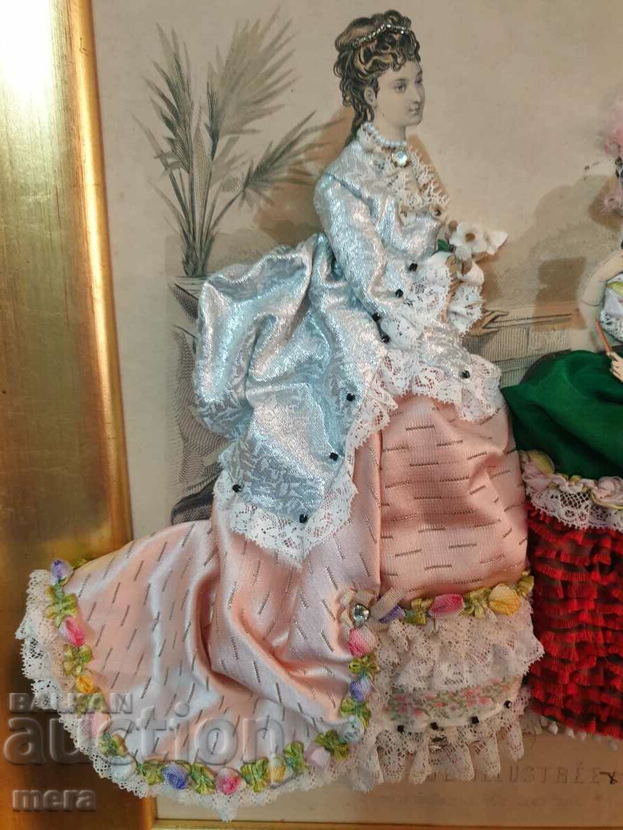 Auction Ancient author's painting - Paris fashion icon Auction Ancient author's painting - Paris fashion icon