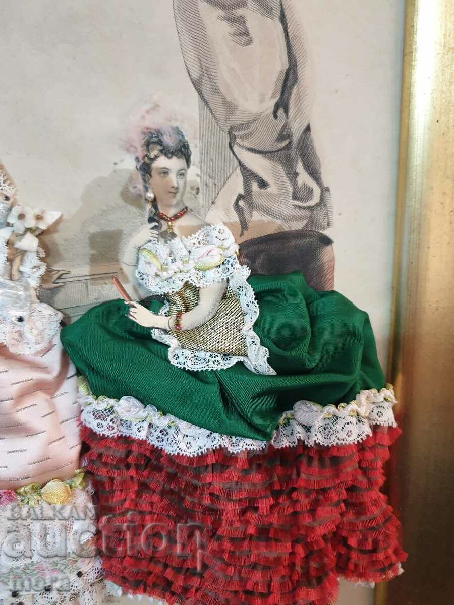 Delivery of Ancient author's painting - Paris fashion icon Delivery of Ancient author's painting - Paris fashion icon