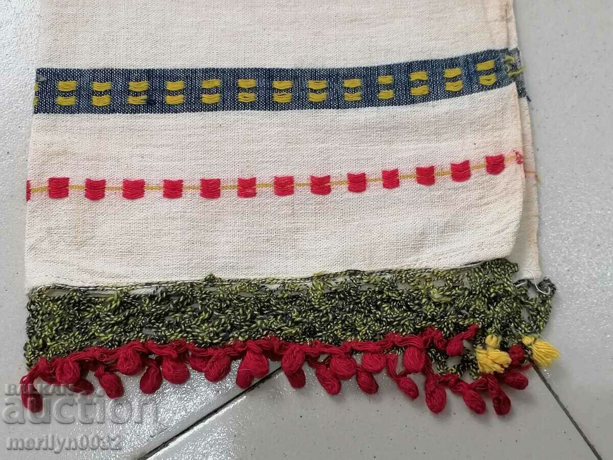Auction Old woolen cloth with lace, knitting, embroidery with embroidery Auction Old woolen cloth with lace, knitting, embroidery with embroidery