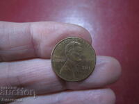 1 цент САЩ 2013 год