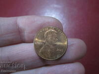 1 цент САЩ 2012 год