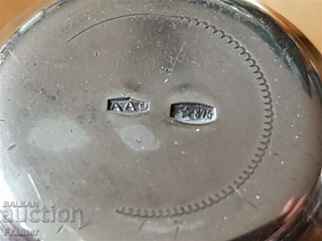 6 Russian silver cups with GOLD Armenian Yerevan cup - 6 6 Russian silver cups with GOLD Armenian Yerevan cup - 6