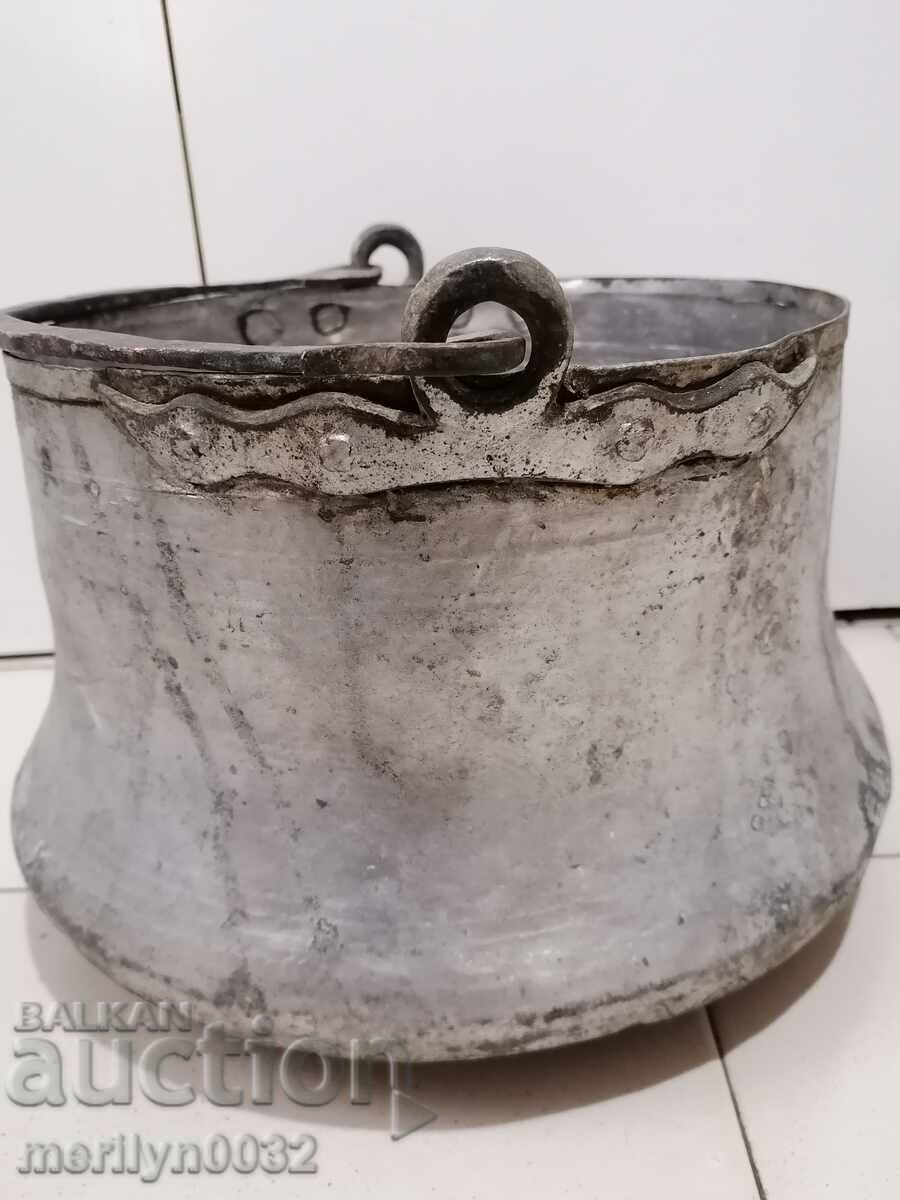 Old copper cauldron, cauldron, copper, copper - 5 Old copper cauldron, cauldron, copper, copper - 5