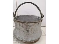 Old copper cauldron, cauldron, copper, copper